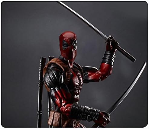 X Men Marvel Legends 6 Inch Deadpool Customized Unique Rectangle Non Slip Rubber Mousepad Gaming Mouse Pad by SharpScrew