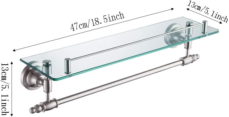 Amazon Com Glj Floating Shelves Ljjl Wall Mounted Glass Shelf