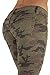 5027X - Women’s Plus Size Classic 5 Pockets Camouflage Skinny Jeans