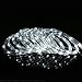 Lighting EVER 33ft 240 LED Outdoor Rope Lights Cool White 6000K, 24 V Connectable, Waterproof Clear Tube String Lights for Deck Railing, Patio Ground, Garden, Yard Lawn, Flower Bed Landscape, Camping