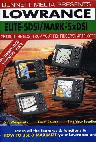 LOWRANCE ELITE-5 DSI FISHFINDER/CHARTPLOTTER MARK-5x DSI [2012]