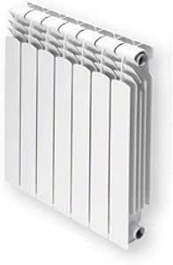 Radiador de aluminio, profundidad 10 cm, altura 700 mm ...