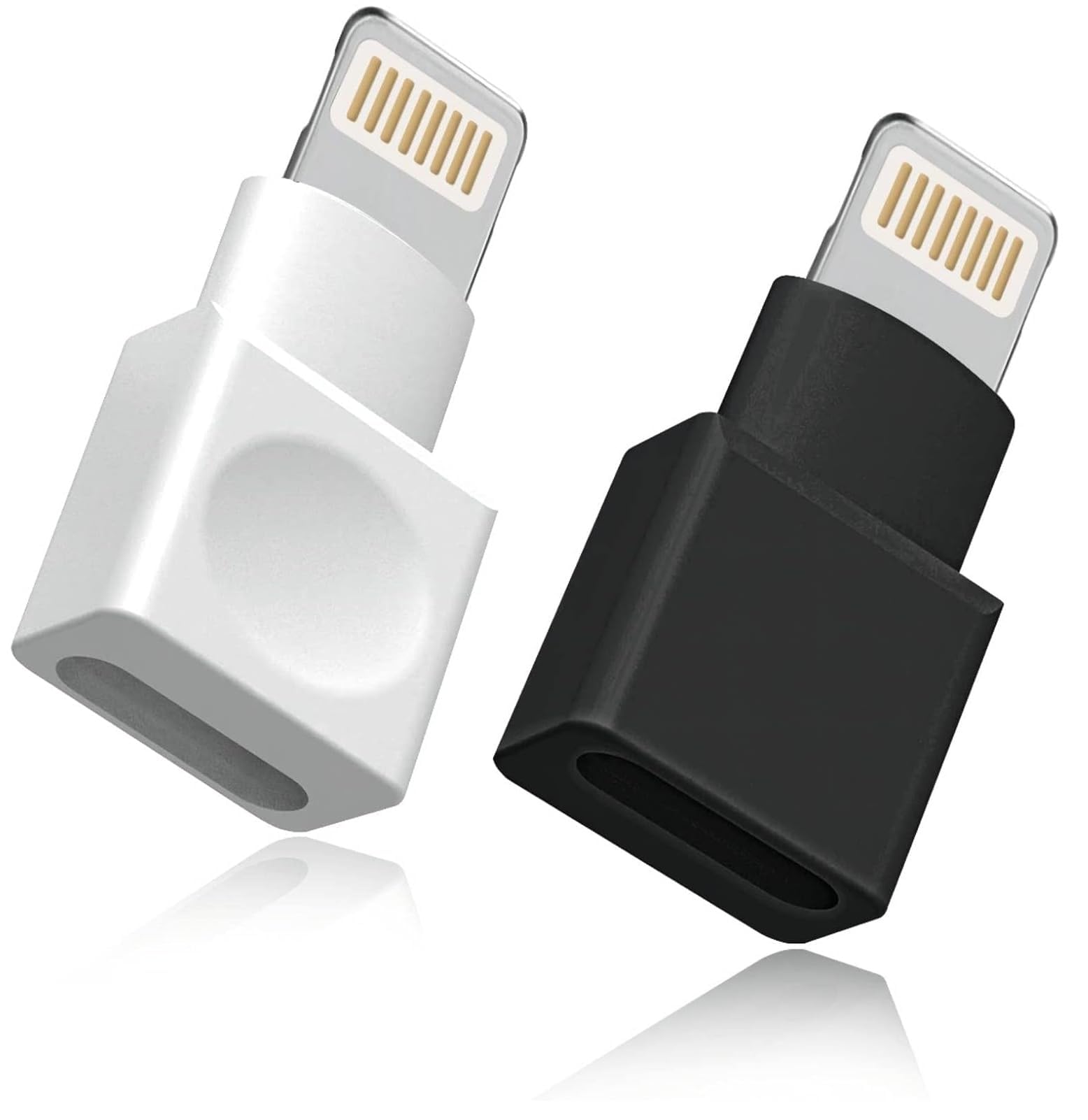 Photo 1 of [Apple MFi Certified] Lightning Charging Extender Adapter,2 Pack iPhone Charger Extension Male to Female Dock Extender Compatible with iPhone 14 13 12 11 X XS XR 8 7 6 5 Transfer Audio Video Data