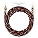 Onyx Toslink Cable, Digital Optical Audio Toslink Cable [12 feet] - Gold Plated