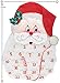 Prextex 24'' Countdown to Christmas Plush Santa Advent Calendar