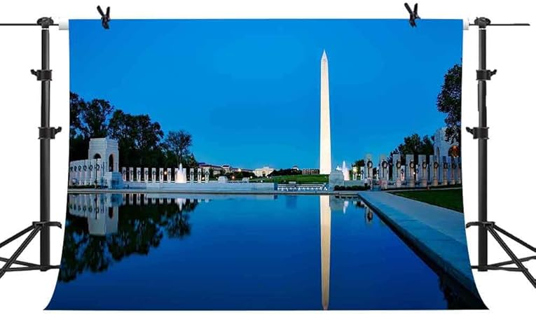 Amazon Mtmety 背景幕 10x7フィート ワシントンモニュメント背景 プレジデントデー メモリアルデイ テーマパーティー 写真背景 ビニール写真スタジオ小道具 Pme1400 バックペーパー 背景布 通販