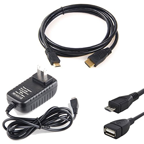 Buy Micro USB Home Wall Charger,OTG Cable,Mini HDMI to HDMI Cable 1.8m for RASPBERRY PI ZERO