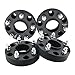 GDSMOTU 5x5.5 Hub-Centric Wheel Spacers Adapters （4pc）1.5 Inch 14x1.5 Studs + 77.8mm Center Bore fits | 2012 2013 （only 14x1.5）| 2014 2015 2016 2017 2018 Ram 1500