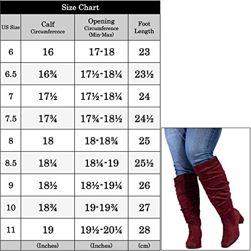 burgundy wide width boots