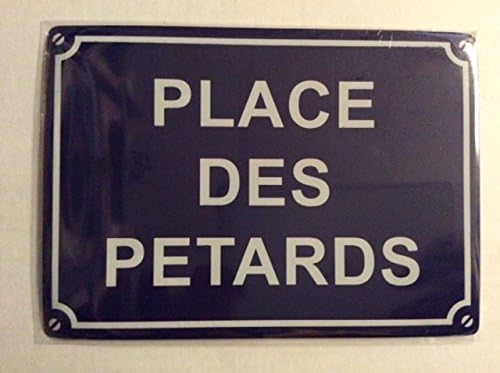 IDECALEMetal Plate 21 cm New Petards/Place