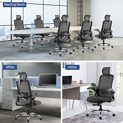 LEZIOA Ergonomic Office Chair with Adjustable Headrest, MultiPurpose