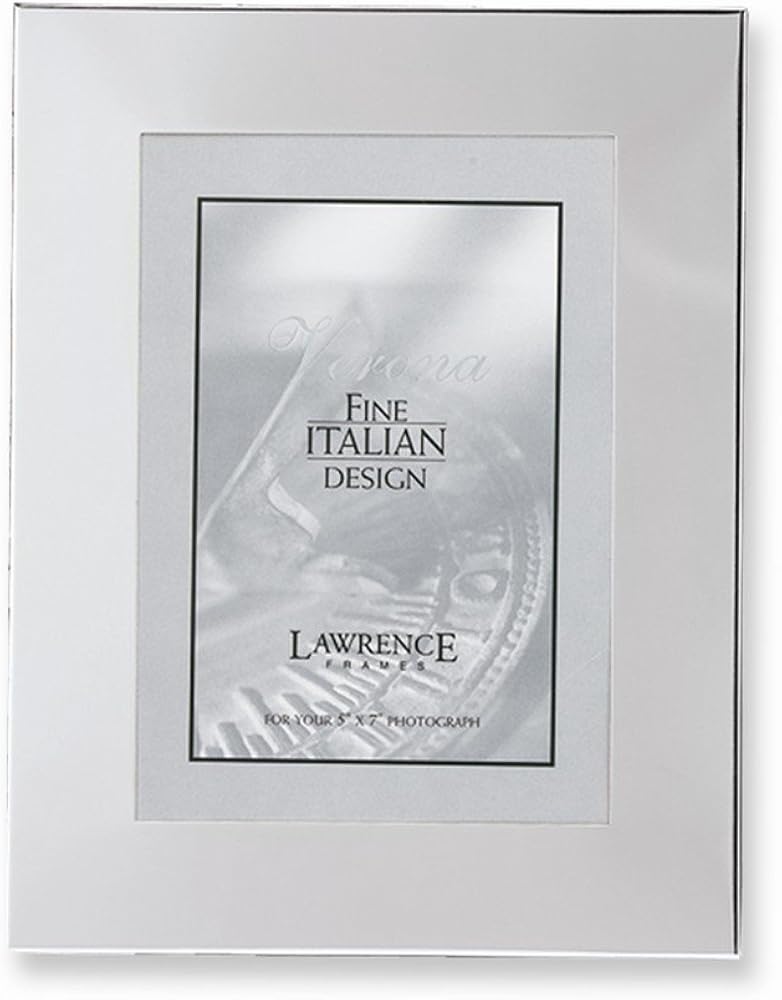 Silverplated 5 x 7 Photo Frame Jewelry