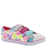 Skechers Girls' Twinkle Toes Chit Chat Glamour Galore Sneaker