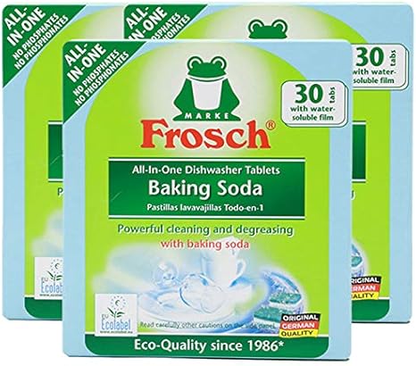 Frosch Baking Soda All In One Dishwasher Tablets 30 Pack