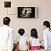 drunkilk TV Antenna, 1080P 50 Miles Range Indoor Digital HDTV Antenna,Upgraded USB Powered Amplified Antenna, Anti-Interference Detachable Amplifier Signal Booster for Television Channels (Black)