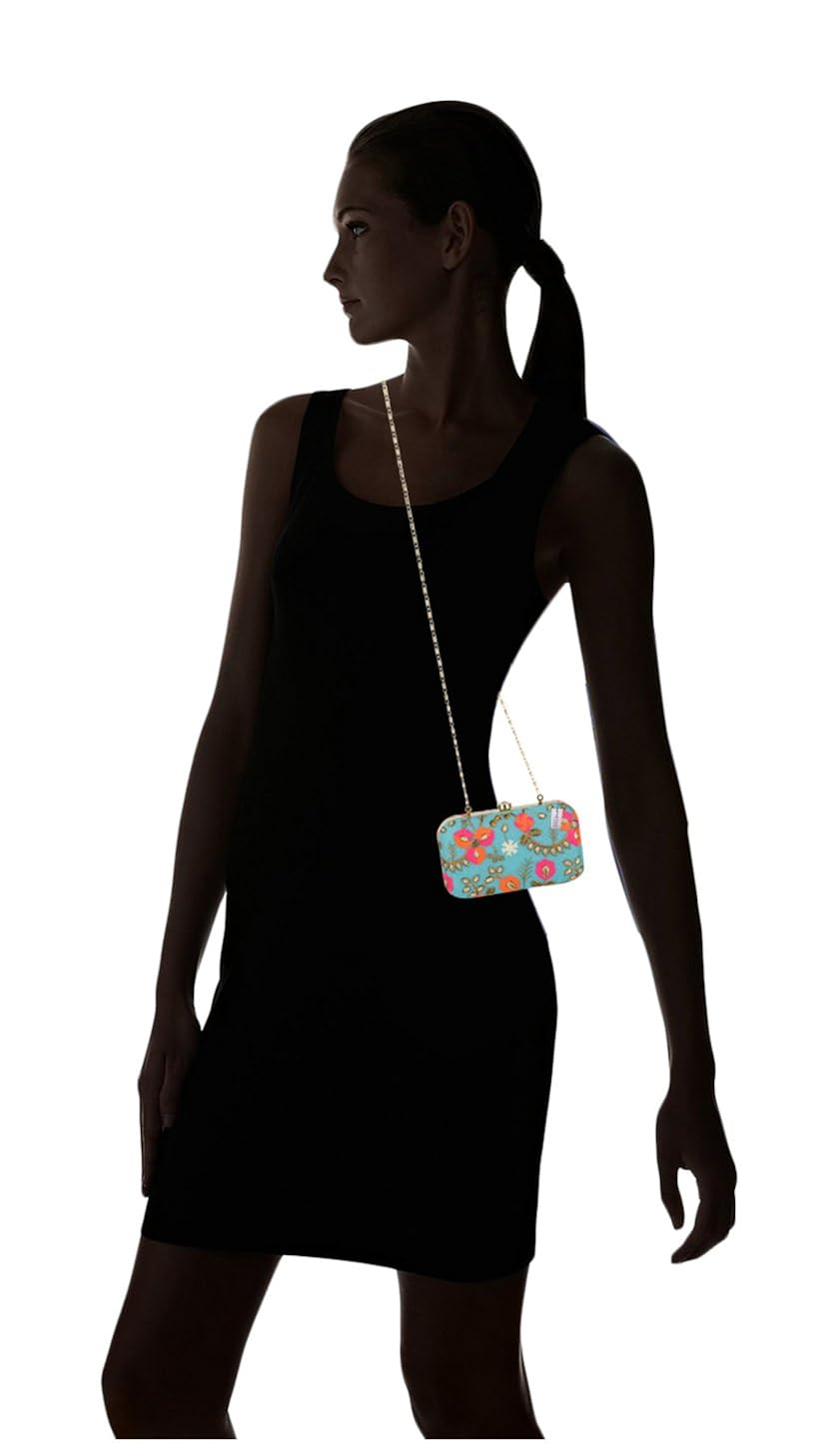 parizaat by shadab khan women's clutch