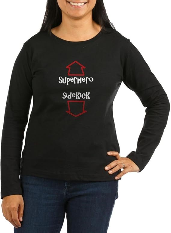 women's long sleeve superhero shirts
