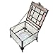 J Devlin Glass Art Box 354 Series Stained Glass Decorative Glass Box - Available in Sage Green or Pale Rose (Pale Rose)