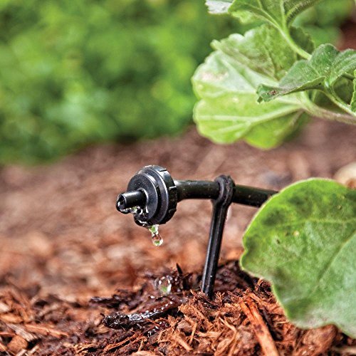 DIG 700 Sq. Ft. Coverage Easy to Install Automatic Lawn Watering Drip Irrigation and Micro Sprinkler System Kit (124 Pieces Including Instruction)