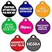 Dog ID Tags Personalized | Many Shapes to Choose from| 8 Colors | by CNATTAGS