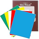 5 Pcs Transfer Paper Repeatedly Use Carbon Water-Soluble Tracing Paper 11"&times;9",Transfer Pattern on Cloth,Fabric,Canvas,Paper for Home Sewing Cross-Stitch Paint