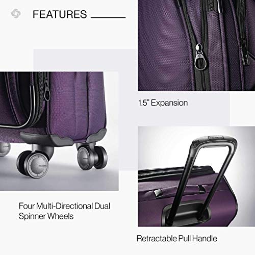 Samsonite Leverage LTE Softside Expandable Luggage with Spinner Wheels