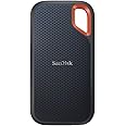 SanDisk SSD, External 4 TB USB3.2 Gen2, Read Up to 1050MB/s, Splashproof and Dustproof, SDSSDE61-4T00-GH25, Extreme Portable SSD, V2 Win Mac, PS4, PS5, Eco Package