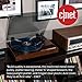 Fluance RT84 Reference High Fidelity Vinyl Turntable Record Player with Ortofon 2M Blue Cartridge, Speed Control Motor, High Mass MDF Wood Plinth, Vibration Isolation Feet - Walnut