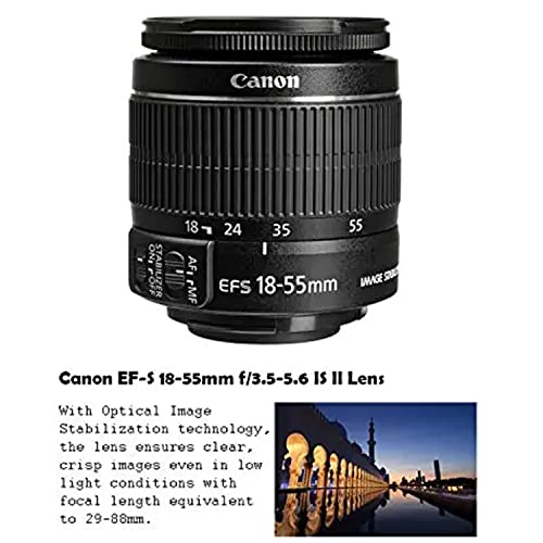 Canon EOS Rebel T7 DSLR Camera Bundle with Canon EFS 1855mm f/3.55.6