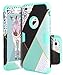 iPhone 6 Plus Case iPhone 6s Plus Case - SKYLMW[Shock Resistant Series] Three Layers Rugged Heavy Duty Shockproof Hybrid Full-Body Protective Case for iPhone 6 Plus/6s Plus 5.5 inch Marble Mint Green