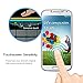 KATIN Galaxy S4 Screen Protector - [2-Pack] For Sasmung Galaxy S4 Tempered Glass 9H Hardness, Bubble free with Lifetime Replacement Warranty