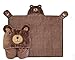 Kids Hooded Blanket,Cute Animal Bear Flannel Fleece Bath Throw,Fit 3-10 Years Old,Best Gifts for Boys and Girls