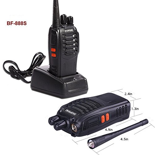 3-Pack-Walkie-Talkie-16CH-Signal-Band-UHF-400-470-MHz-Ammiy-baofeng-BF-888s-Rechargeable-Two-Way-Radio-Long-Range-Headset-Built-in-LED-Torch-with-Wall-Charger3-Pack-of-Radios