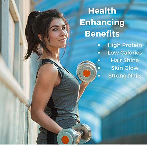 Nutrii #1 Collagen Grass Fed Hydrolyzed Peptides + Hair, Skin and Nails, 23 Ingredients to Boost Results, Zero Carbs/Zero Sugar, Delicious Drink Mix Supplement, Energy, Lean Muscle (14.8 oz, 30 serv)