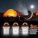 VIBELITE Camping Lantern Collapsible Led Mini Flashlight, Battery Operated Camping Gear Lights