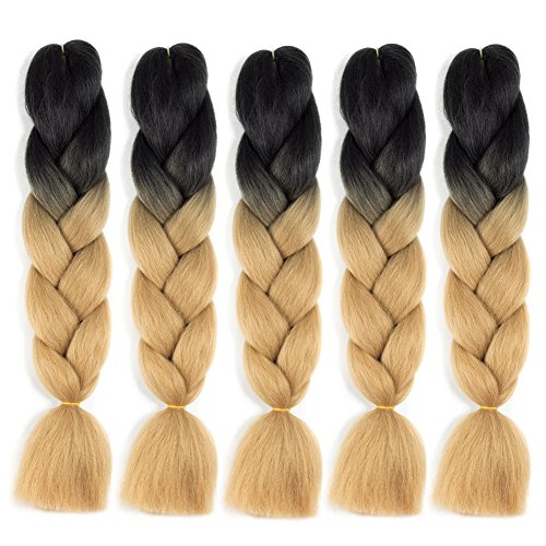 Yami Hair (5 Pieces) 24'' Kanekalon Jumbo Braid Afro Jumbo Braiding