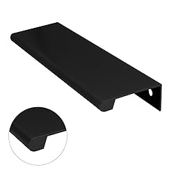Peaha 10 Pack Black Edge Finger Tab Pulls for