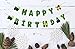 Green Felt Tractor Happy Birthday Banner Pennant - Tractor Banner - Farm Banner - john deere for Kids Birthday Party Baby Shower