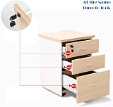 ZHIQIN Drawer Lock with Key 16 mm 61 mm for Furniture Cabinet Filing Silver view 5
