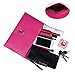 HDE Women's Fashion Clutch Chain Purse Gold Buckle Leather Envelope Handbag