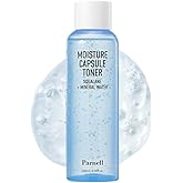 Parnell Squalane Mineral Water Capsule Toner, Deep Hydrating & Nourishing K-Beauty Face Essence for Dry, Sensitive Skin (6.76 fl. oz / 200ml)