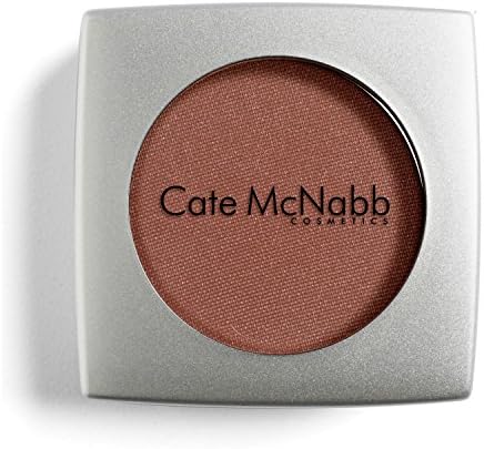 Pink Sparkle | Deep Pink Brown Mineral-Based Blush - Paraben-Free, Gluten-Free, Vegan, Cruelty-Free Formula by Cate McNabb Cosmetics, 0.11 oz.