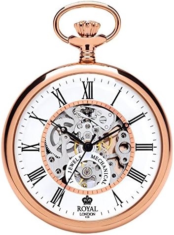 ロイヤルロンドン 懐中時計 03 正規輸入品 公式 ピンクゴールド