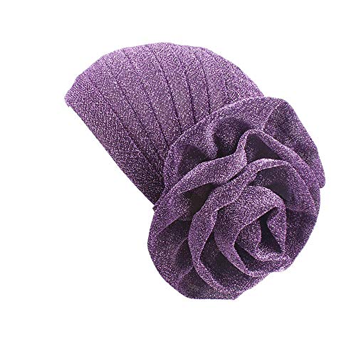 Chemo Hats Beanie Muslim Turban Headwear Headwraps for Women with Cancer Afterso - Thumbnail 6