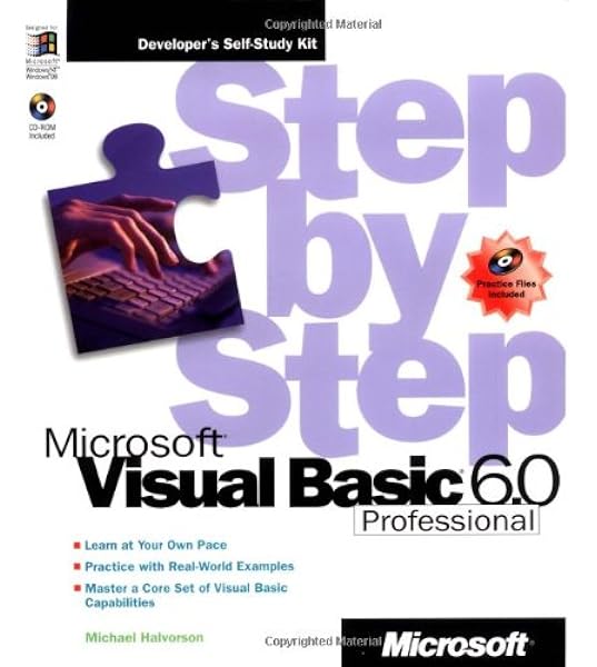 Microsoft Visual Basic Professional 6 0 Step By Step 9781572318090 Computer Science Books Amazon Com
