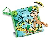 Jellycat Soft Cloth Books, I am a Monkey