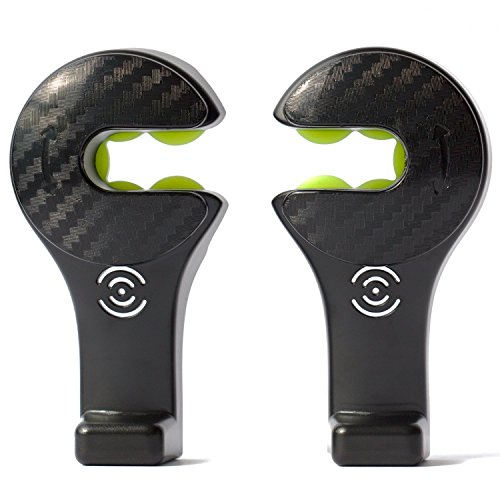 Headrest Hooks - Mai Poetry Premium Car Seat Hangers Holders for Purse Bag with Locker