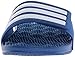 adidas Performance Men's Adissage 2.0 M Stripes Sandals,Equipment Blue/White/Equipment Blue,5 M US