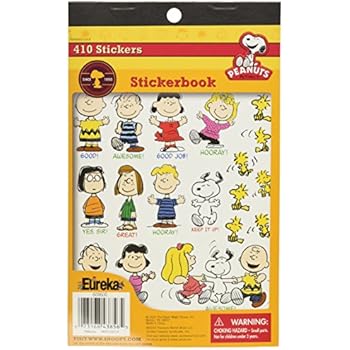 Amazon Com Eureka Peanuts Classic Characters Deco Kit 840227