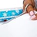 Hallmark Holiday Wrapping Paper Bundle with Cut Lines on Reverse, Foil Snowmen and Snowflakes (Pack of 4, 110 sq. ft. ttl.)